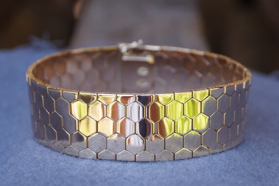 Vintage bracelet rose gold 750/-