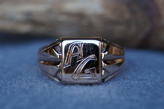 A&G Top Ring A&G Ring Top Vintage Rings Pendant