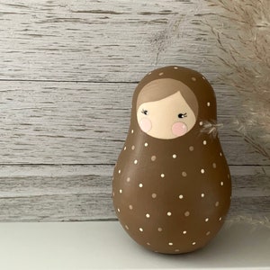 Keepsake Boho Musical Roly Poly Doll // Nevalyashka // Limited Edition