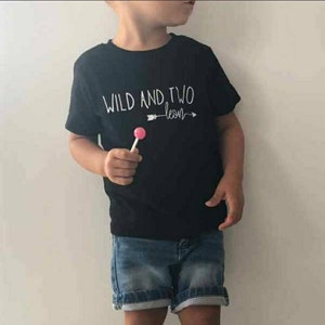 Personalized Second Birthday Shirt | Wild and two