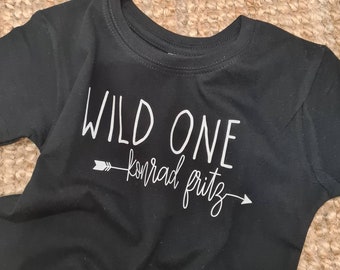Geburtstagsshirt | erster Geburtstag | wild ONE | missONEderful | Name | Birthdayshirt | T-Shirt | personalisiertes Shirt