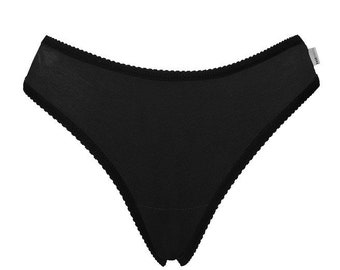 オーガニックコットン ショーツ フェアパンツ サーフ 2 ブラック フェアトレード L