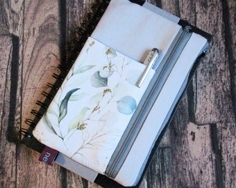 Pencil case with elastic band, pencil case for calendars, planners, notebooks, folders