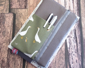 Pencil case, geese
