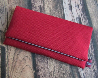 Cell phone case, canvas red, cell phone case