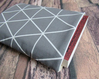 eReader case, book cover, triangles