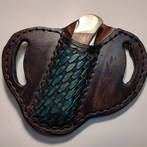 Knife case with knife
