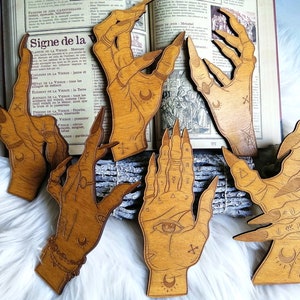 Witch hands for esoteric altar, halloween decoration