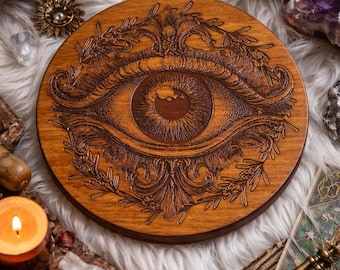 Protective Eye – Witchy Mystical Decoration – Divine Eye – Altar Decoration, Spiritual Interior, Esoteric Gift, Wicca, Altar