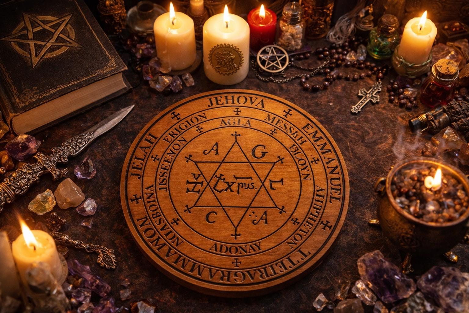 Pentacle, pentagramme, salomon, solomon, pentagram ,wicca, halloween , witchy