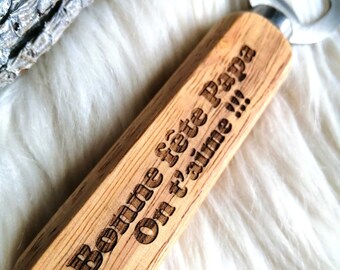 Apribottiglie personalizzato, festa del papà, regalo per papà, regalo per battesimo, regalo di nozze