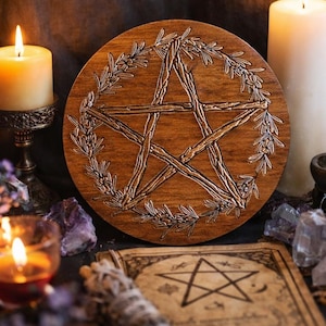 Pentacolo, Pentagramma, pentagramma, pentacolo protettivo, protezione, esoterismo, altare, strega, wicca, stregoneria