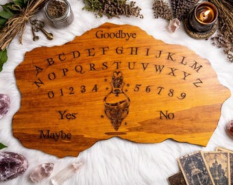 Ouija Board Spirit Board Ouija Board Divination Board Wicca Witchcraft Paranormal Esotericism Spiritism Halloween