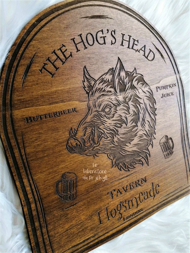 Harry potter the boar's head the hog's head Art & Collectibles Prints