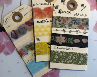 washi tape samples!