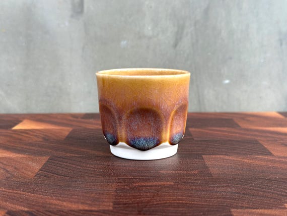 Porcelain Espresso Cup  - Glossy Caramel