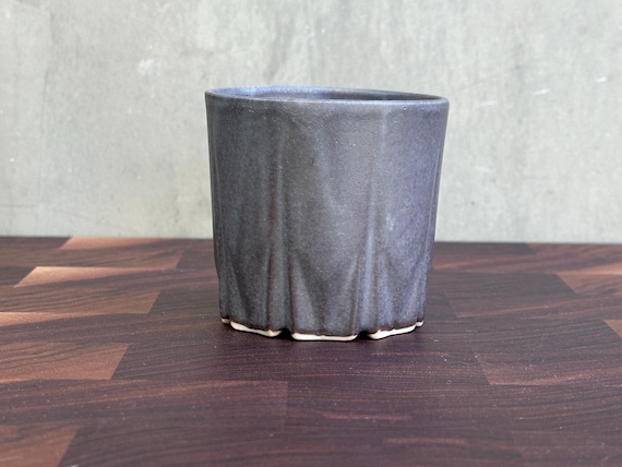 Porcelain Ceramic "Stealth" Cup  - Cashmere Charcoal