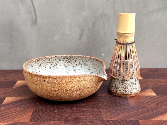 Matcha bowl & whisk holder
