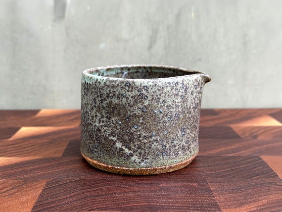 Handmade Ceramic Pouring Vessel – Creamer, Sauce, Syrup Pitcher