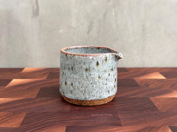 Handmade Ceramic Pouring Vessel – Creamer, Sauce, Syrup Pitcher