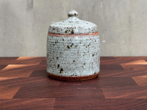 Ceramic Salt Cellar with Lid