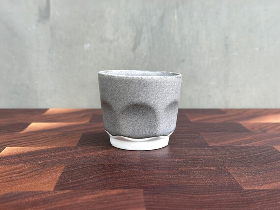 Porcelain Espresso Cup  -Cashmere Gray