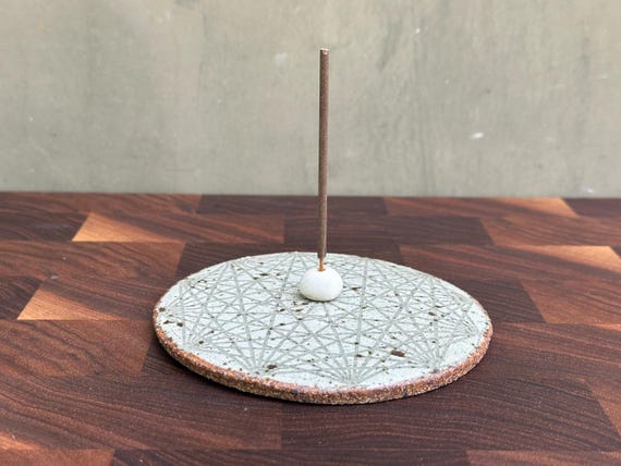Ceramic Incense Holder - Metatron's Cube