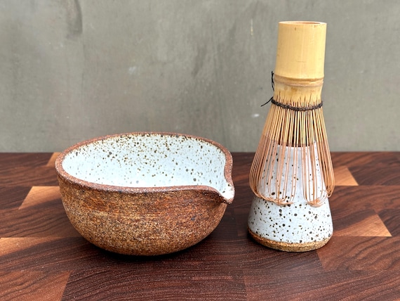 Matcha bowl & whisk holder