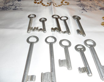 Old Keys/Antique/Vintage/Cichlid Aluminum Keys