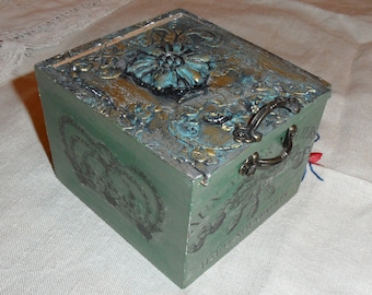 Box mit Schiebedeckel - VintageStyle