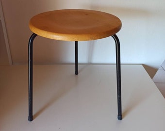 Tabouret Design Danois Années 60 Mid Century Vintage