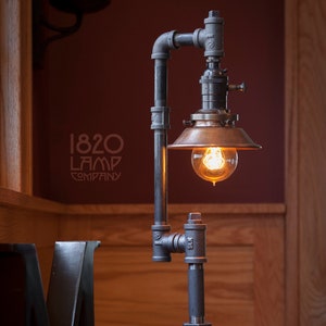 No. 6 [Industrial Light Fixture – Edison Bulb – Pipe Lamp]