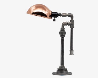No. 16 [Industrial Light Fixture – Edison Bulb Pipe Lamp]