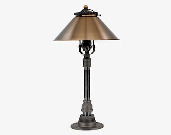 Hygge Candlestick Lamp [Industrial Light Fixture – Edison Bulb Pipe Lamp]