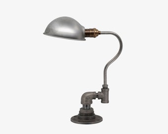 Tellers Lamp [Industrial Light Fixture – Edison Bulb Pipe Lamp]