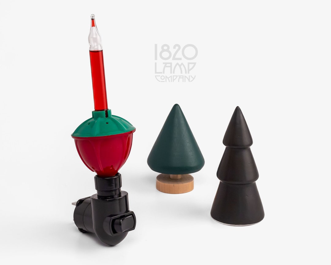 Holiday Bubble Night Light vintage Retro Christmas Holiday Decor Etsy