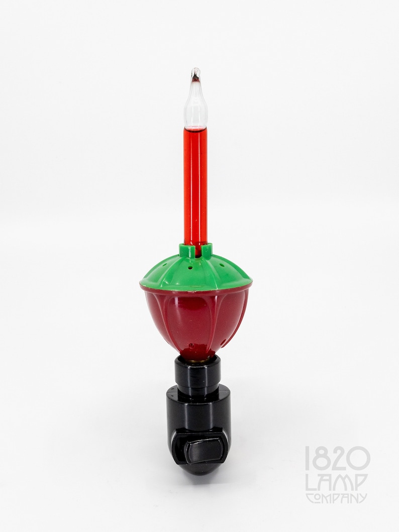 Holiday Bubble Night Light Vintage Retro Christmas Etsy