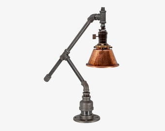 No. 4 [Industrial Light Fixture – Edison Bulb Pipe Lamp]