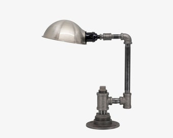 No. 12 [Industrial Light Fixture – Edison Bulb Pipe Lamp]