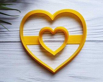Heart Cookie Cutter Set: Fondant, Donut & Clay