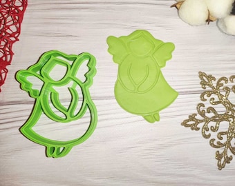 Engel Ausstechform & Stempel: Weihnachten Fondant Cutter (10 cm)