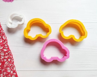 Koekjesvormpjes voor in de auto: set van 3 plastic uitstekers van PLA