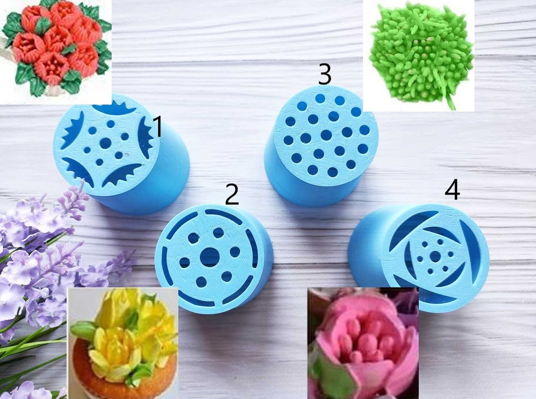 Decorating Nozzle Set 4pcs Cake Decorating Supplies Tools Kitchen