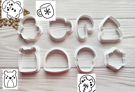 Stampino Biscotti Staedter Pupazzo Di Neve, Acciaio Inox 6cm, Per Pasta, Fimo E Creazioni - 4