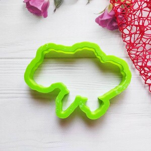 Koekjesvorm Oekraïne kaart / Koekjesvorm Oekraïne Oekraïens landoverzicht fondant bakcadeau / uit Oekraïne met liefde / meerdere maten