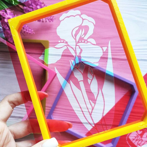 Stencil Genie Stencil Frame Etsy UK