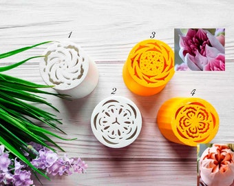 Ukrainian Icing Tips Set, 4pcs Plastic Piping Nozzles