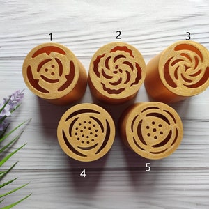 Nozzle Set 5cm for Icing Piping Nozzles Plastic Decorating Tips 6 Pcs Decorating  Tools Cake Decorating Buttercream and Marshmallow Flowers 