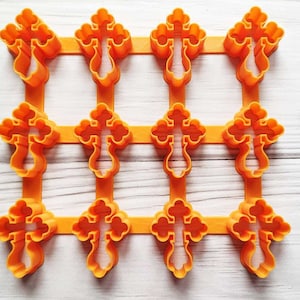 Cross Cookie Cutters, Set of 12, Easter Baking