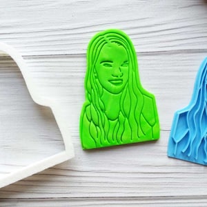 Custom Portrait Cookie Cutter l Personalized Cookie Cutter l Custom Gift l Face l Valentine&#39;s Day l Unique Birthday Gift l Wedding Gift